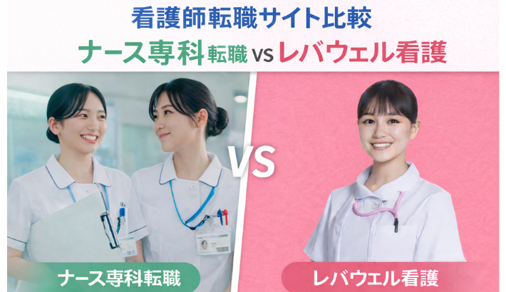 専科転職VSレバウェル看護